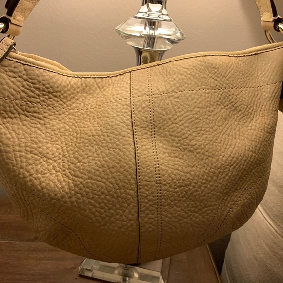 Coach leather bag - cream - Picture 3 of 6